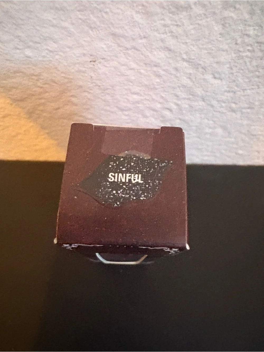 Makeup Revolution Truly Sinful Black Shimmer Lipstick